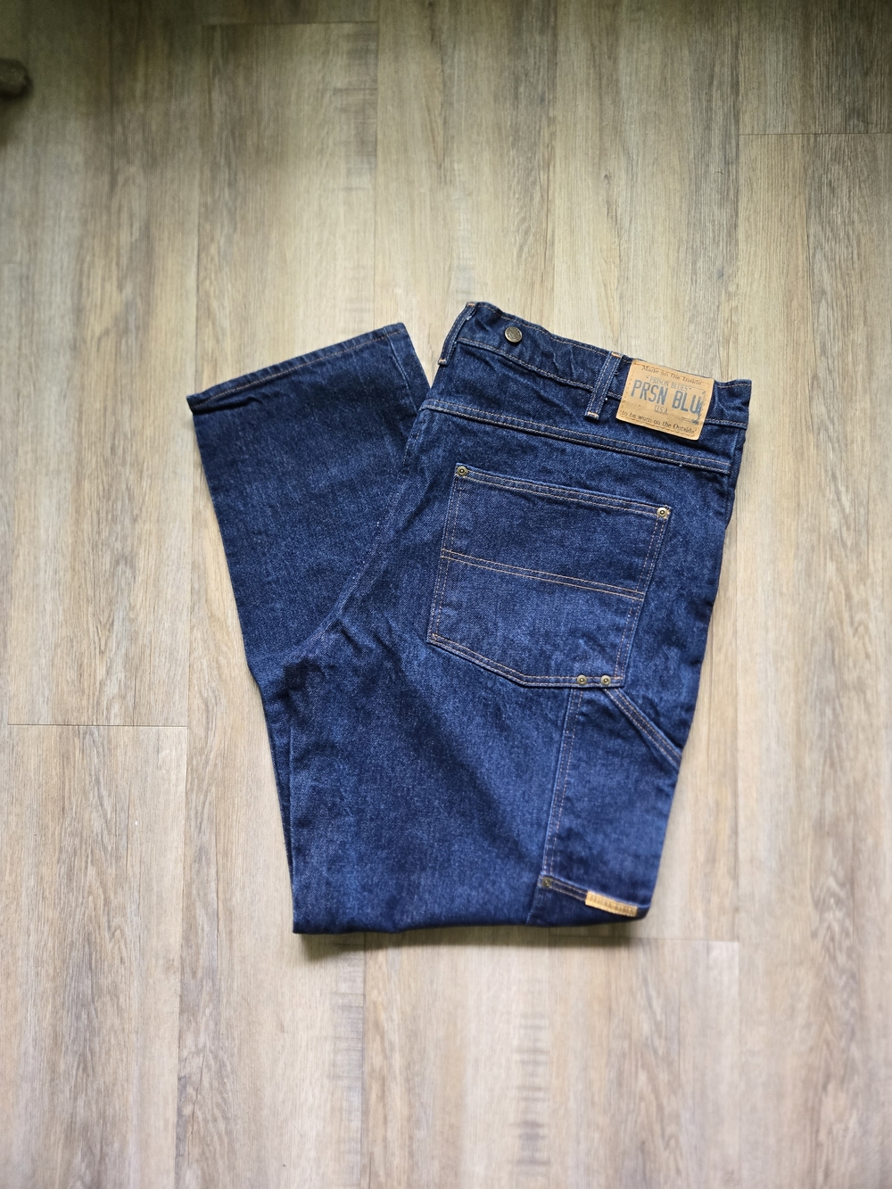 Men's Indigo Straight Jeans